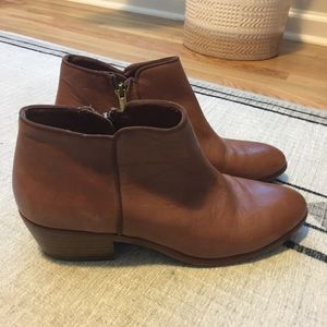 Sam Edelman Cognac petty ankle boot 8.5